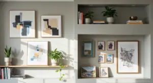 muurdecoratie woonkamer