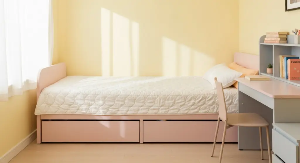 kleine slaapkamer inrichten